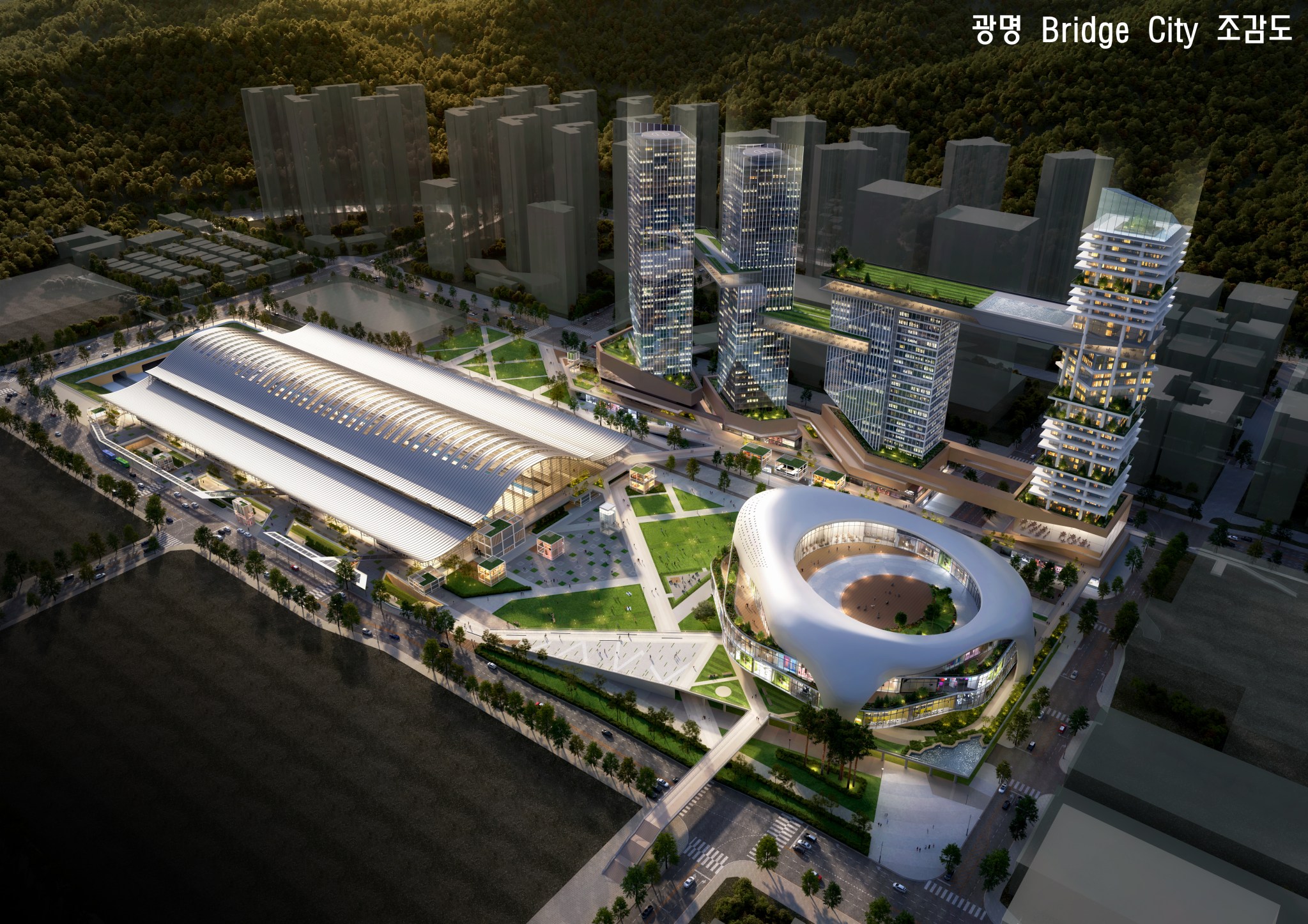 광명 Bridge City 조감도